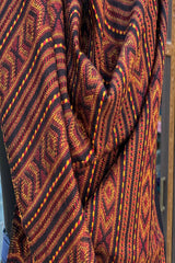 Jet Black Pahadi Stole