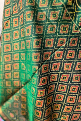 Dark Green Pure Silk Rajkot Patola Dupatta