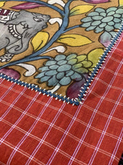 Handpainted Kalamkari Yoke