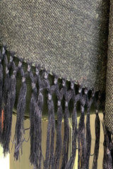 Charcoal Grey Pahadi Stole