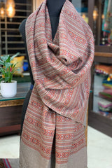 Light Greyish Brown Pahadi Stole