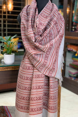 Light Greyish Brown Pahadi Stole