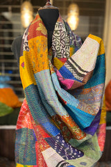 Silk Patchwork Dupatta