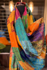 Silk Patchwork Dupatta