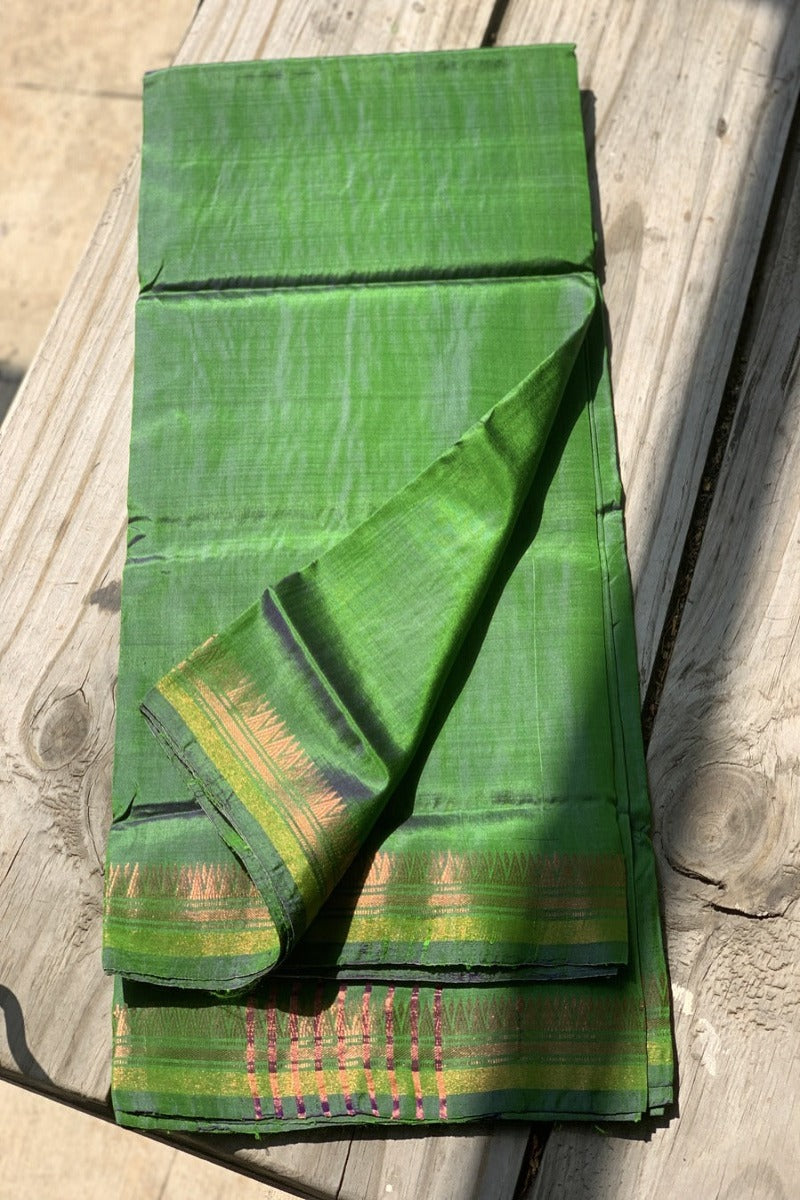 Green Inchpar Saree