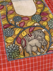 Handpainted Kalamkari Yoke