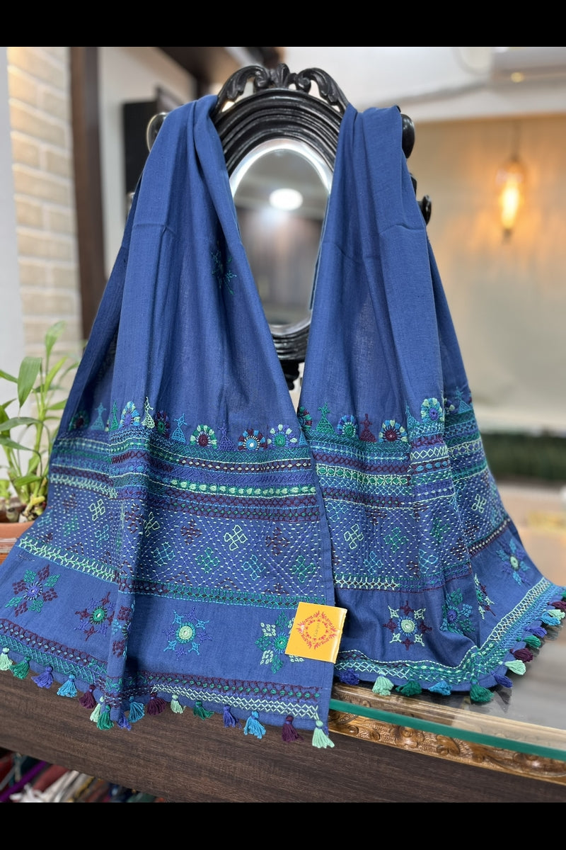 Indigo Lambani Stole