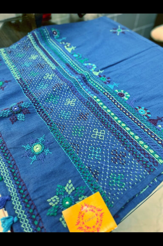 Indigo Lambani Stole