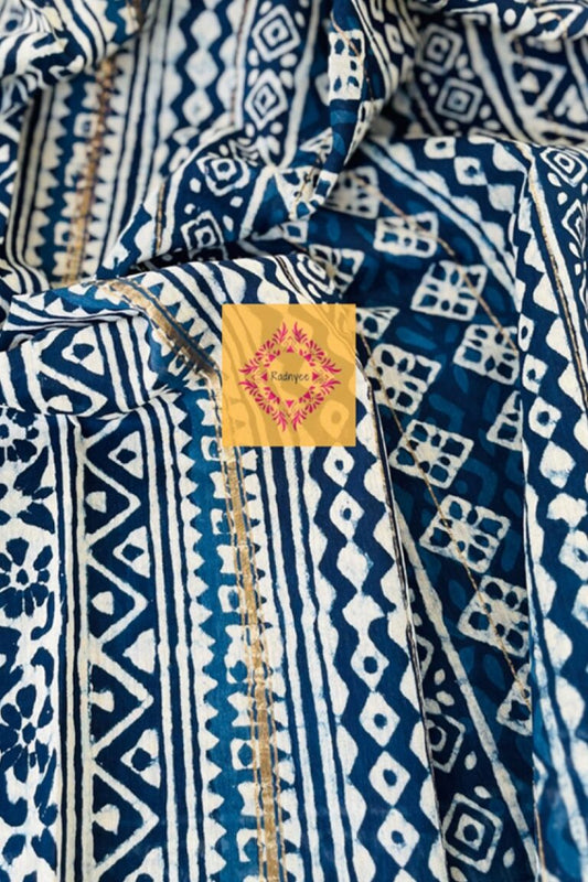 Chanderi Cotton Handblock Printed