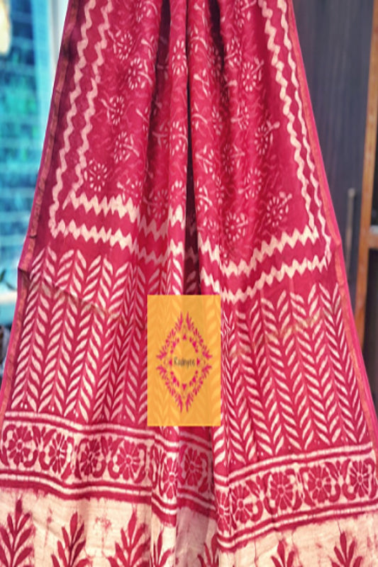 Chanderi Cotton Handblock Printed