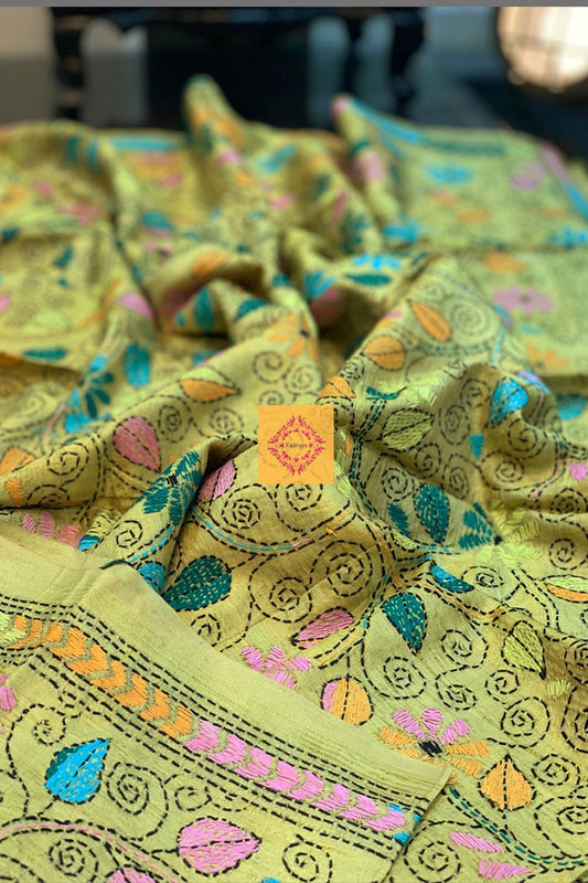 Dupattas Stoles Kantha