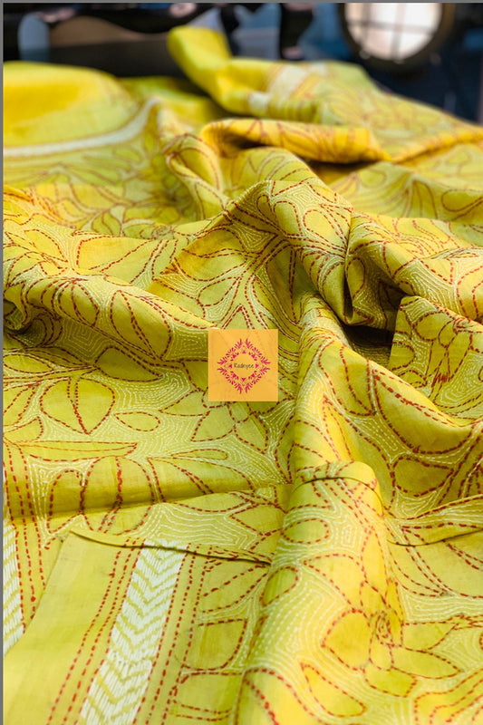 Dupattas Stoles Kantha